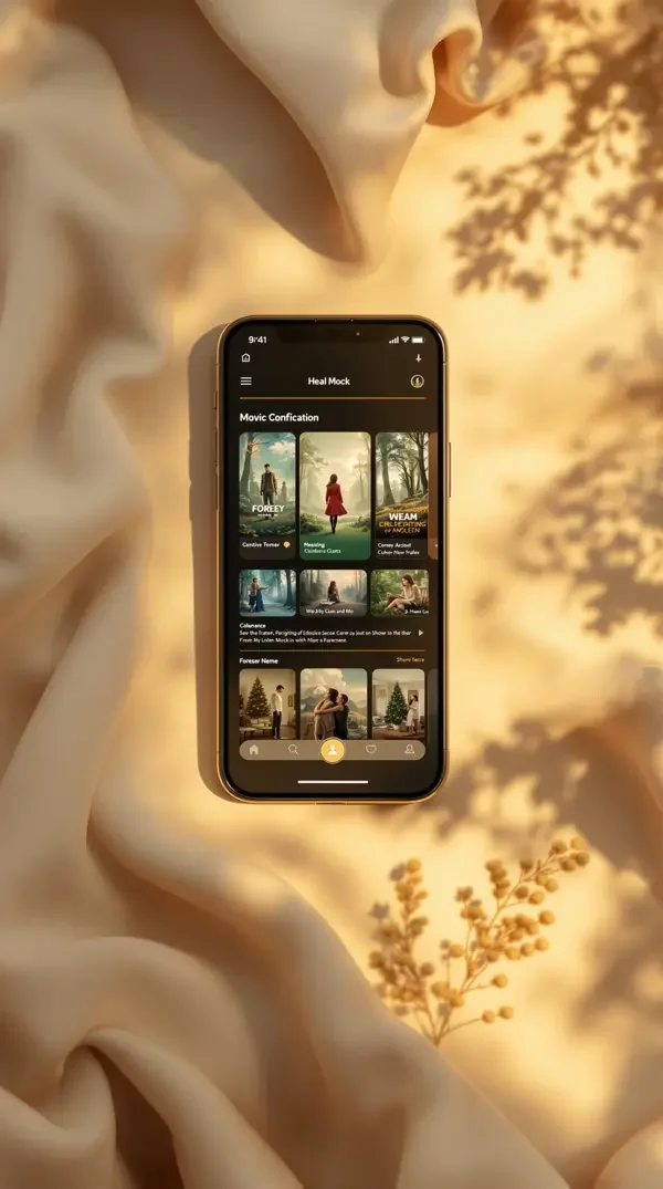 在线影视 APP 界面预览